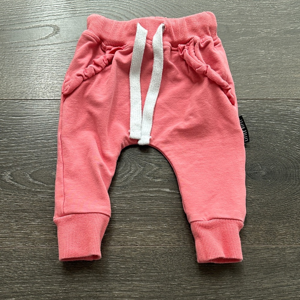Little Bipsy Girls ruffle joggers